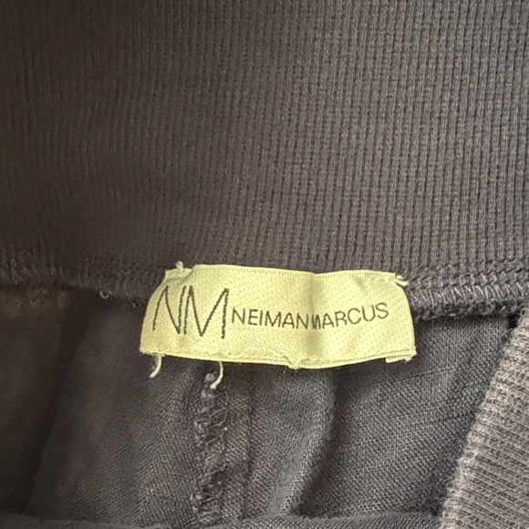 Neiman Marcus Navy Blue Linen Bubble Skirt - Picture 3 of 5